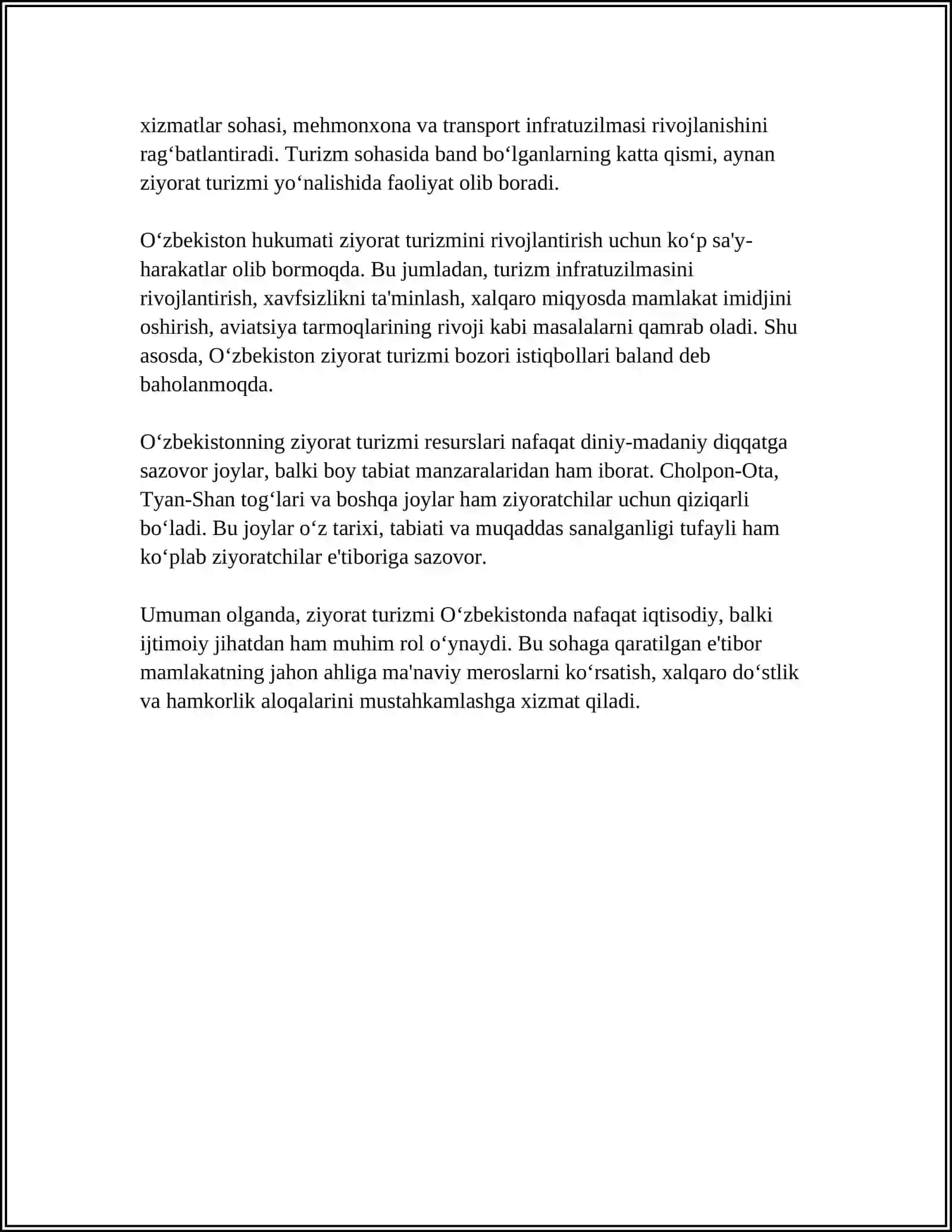 DINIY TURIZM RIVOJLANTIRISH RESURSLARI 4