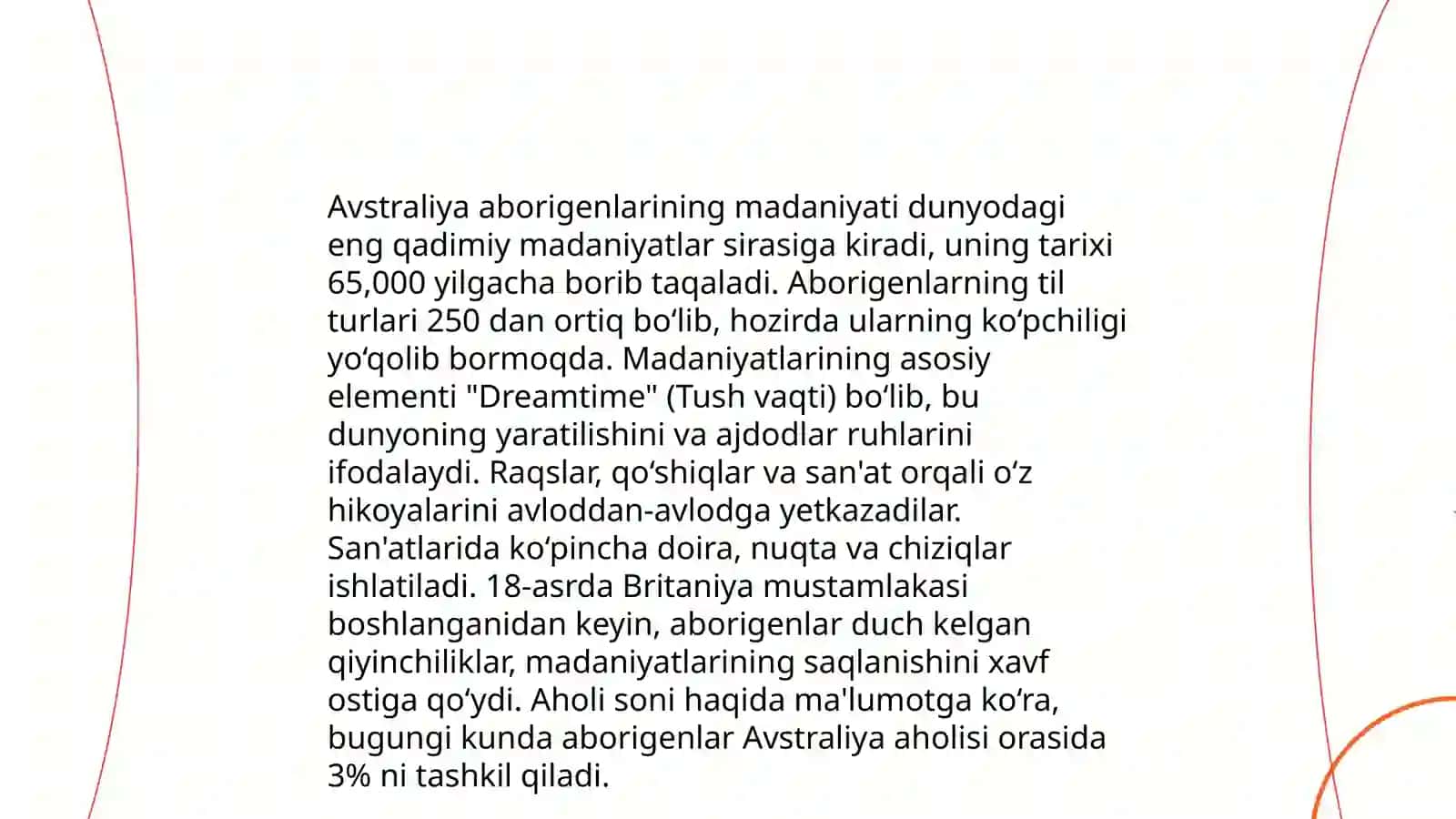 Avstraliya xalqlari klassifikatsiyasi haqida 4