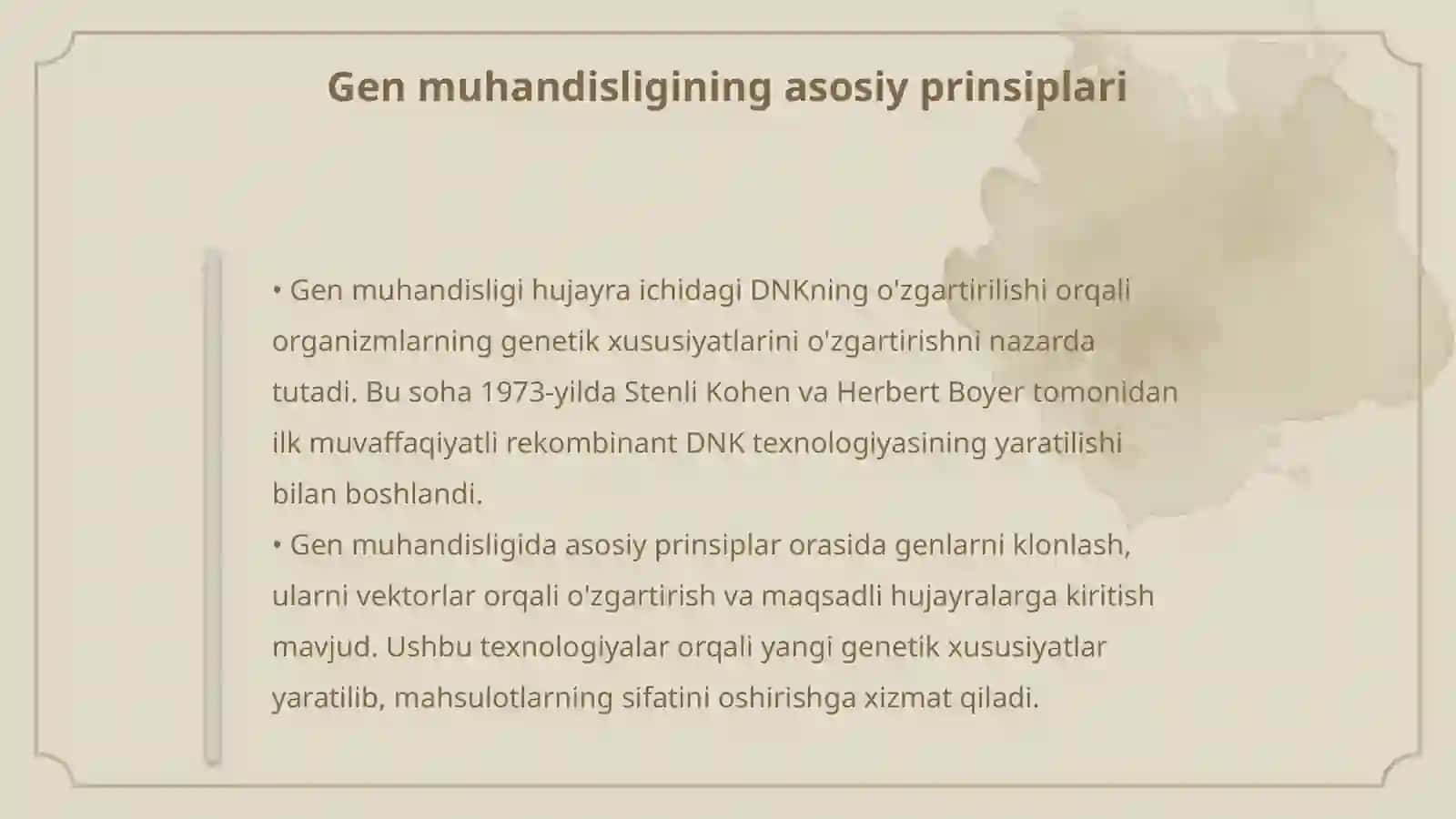 Hujayra muhandisligi 4