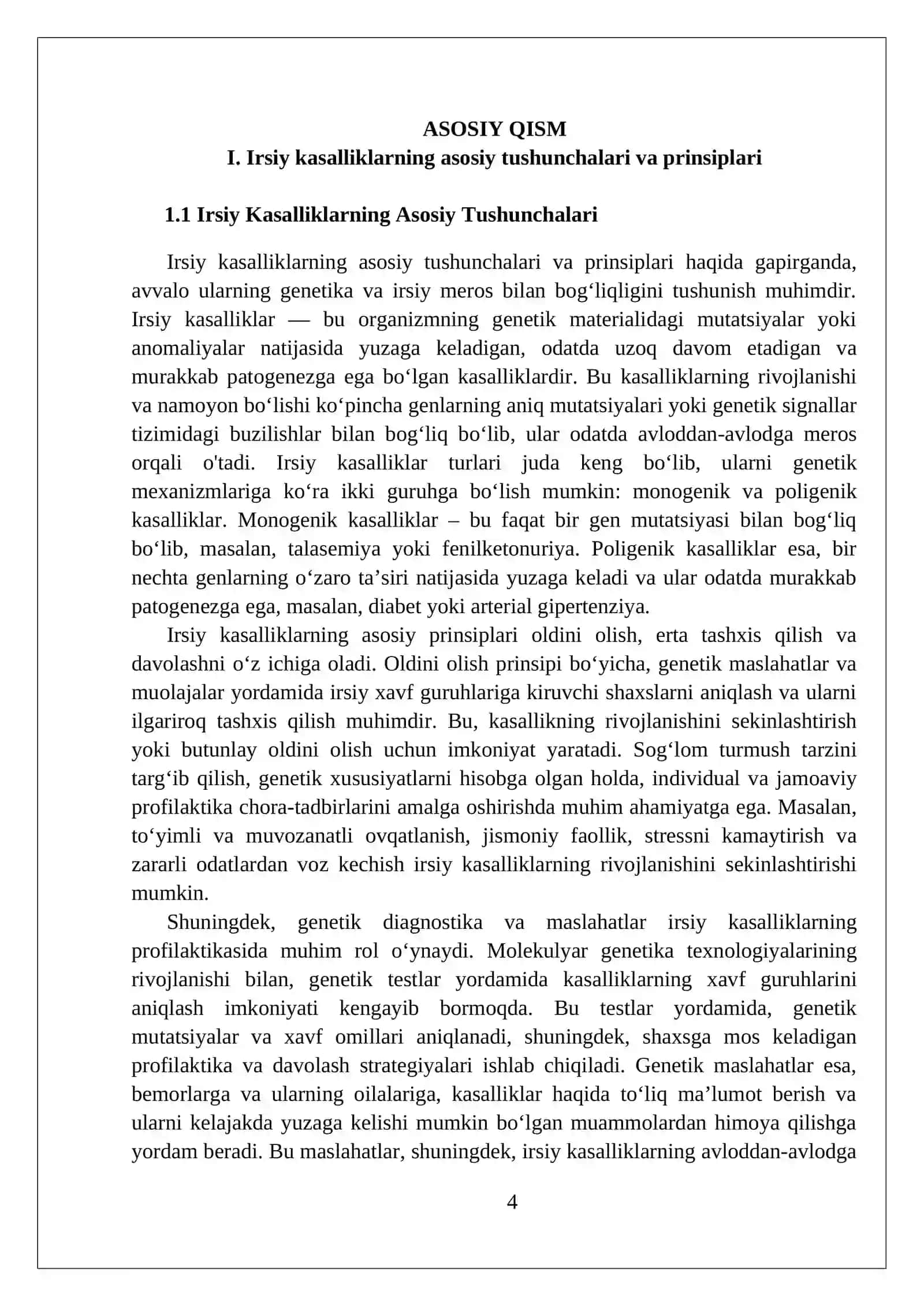 IRSIY KASALLIKLAR PROFILAKTIKASI PRINSIPLARI 4
