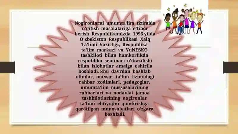 Samarali inklyuziya uchun tashqi sharoitlar 4