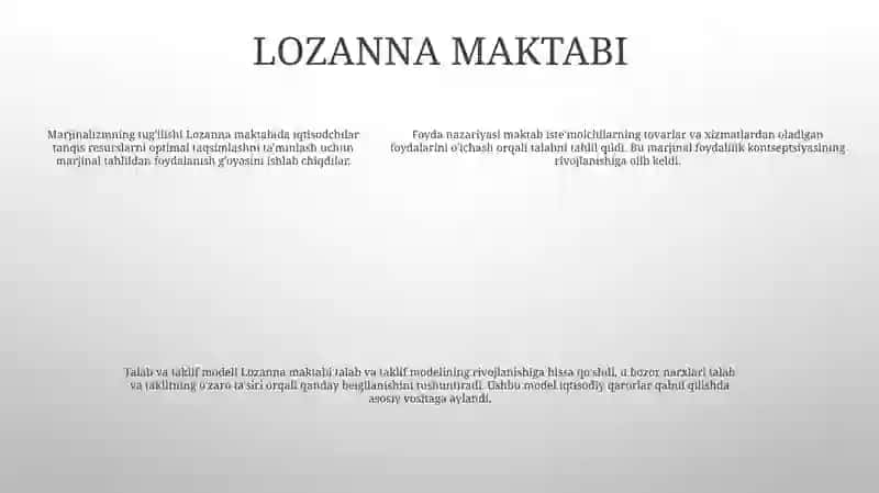 Marjinalizm Iqtisodiy Ta'Limotining Shakllanishi 4