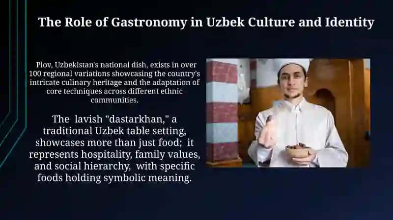 Topic about cultural impact of gastronomy tourism in Uzbekistan 4