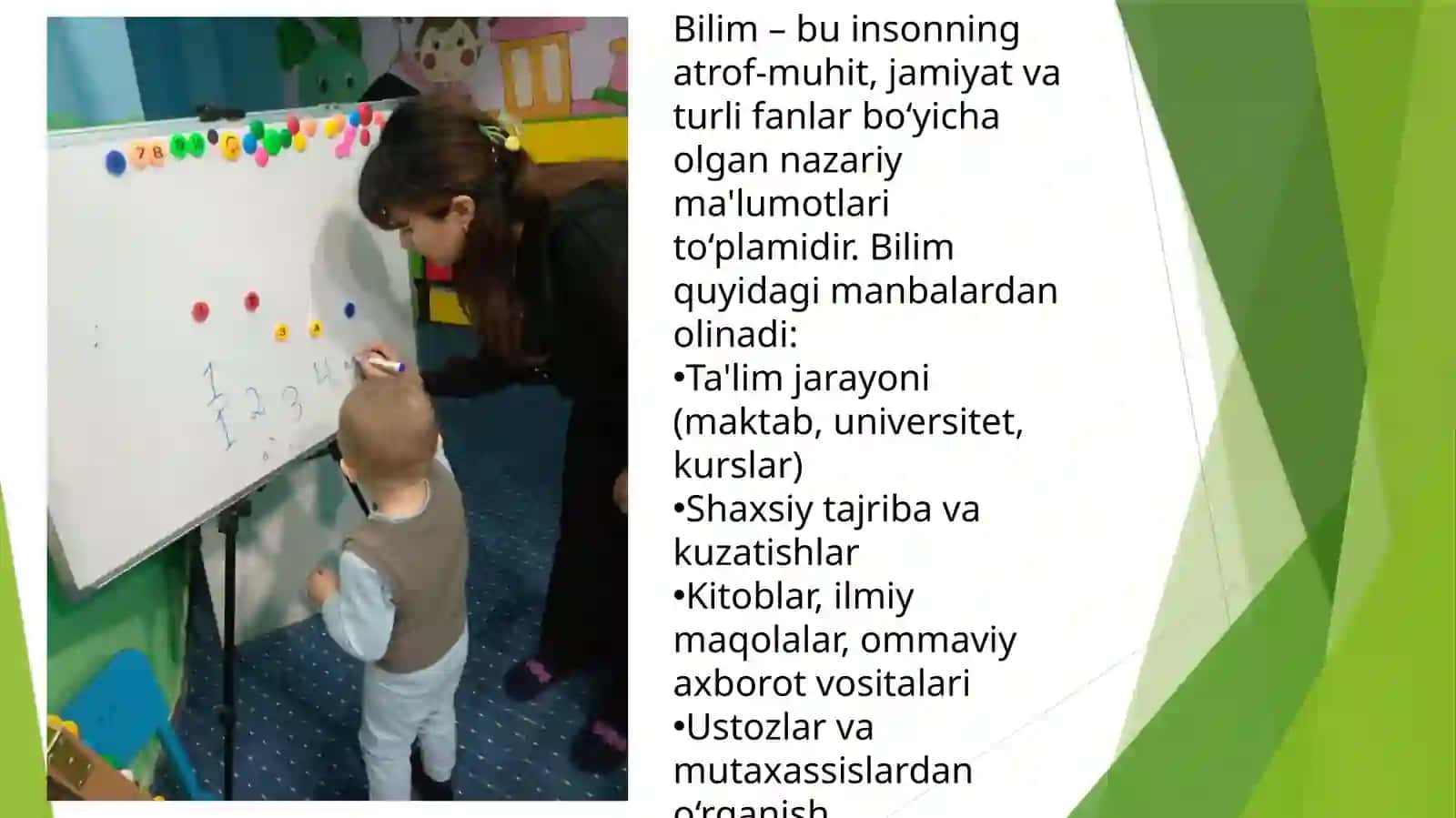 Bilim ,konikma va malakalarni baholash mezonlari 4