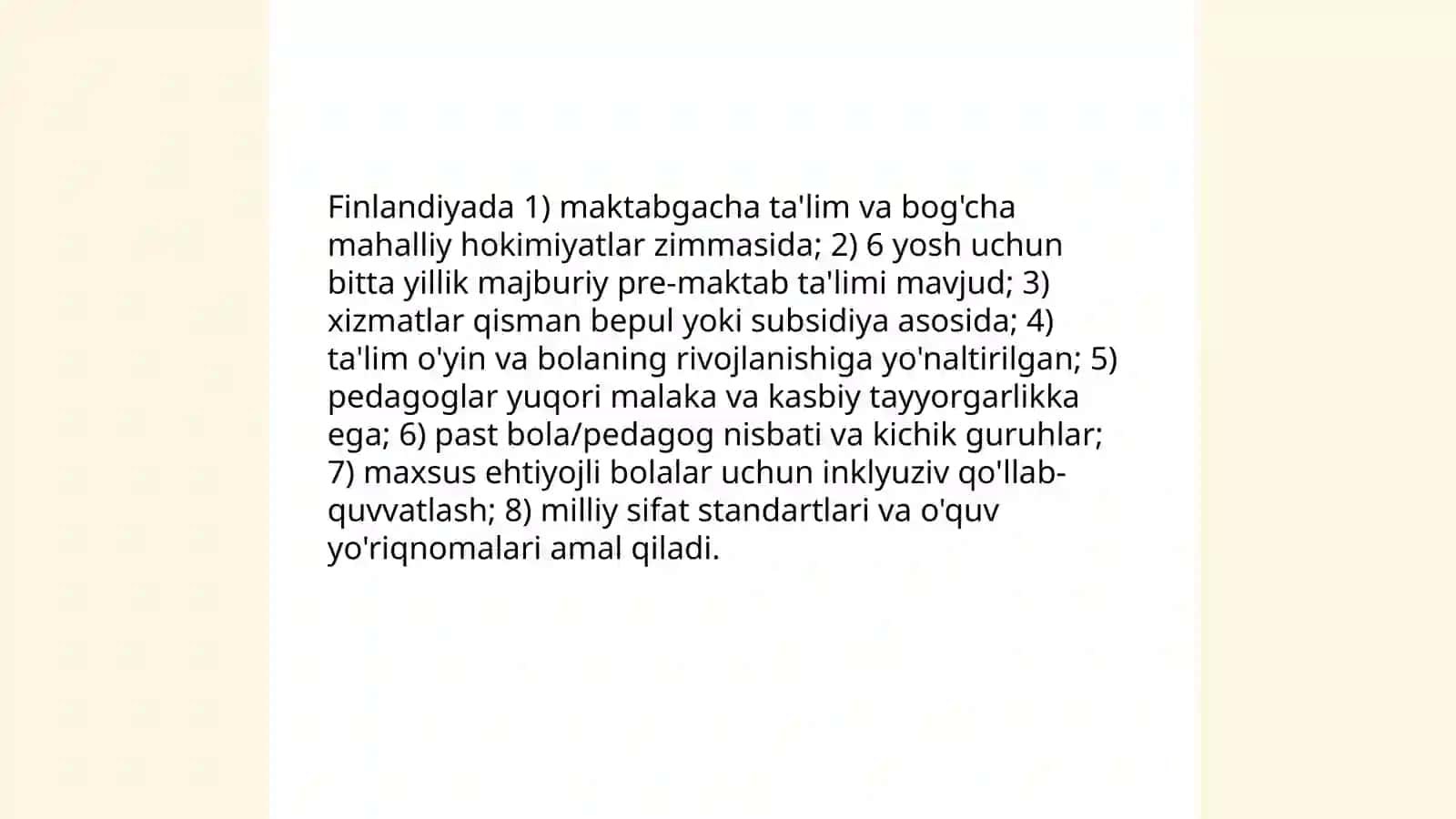 Finlandiya talim tizmi 4