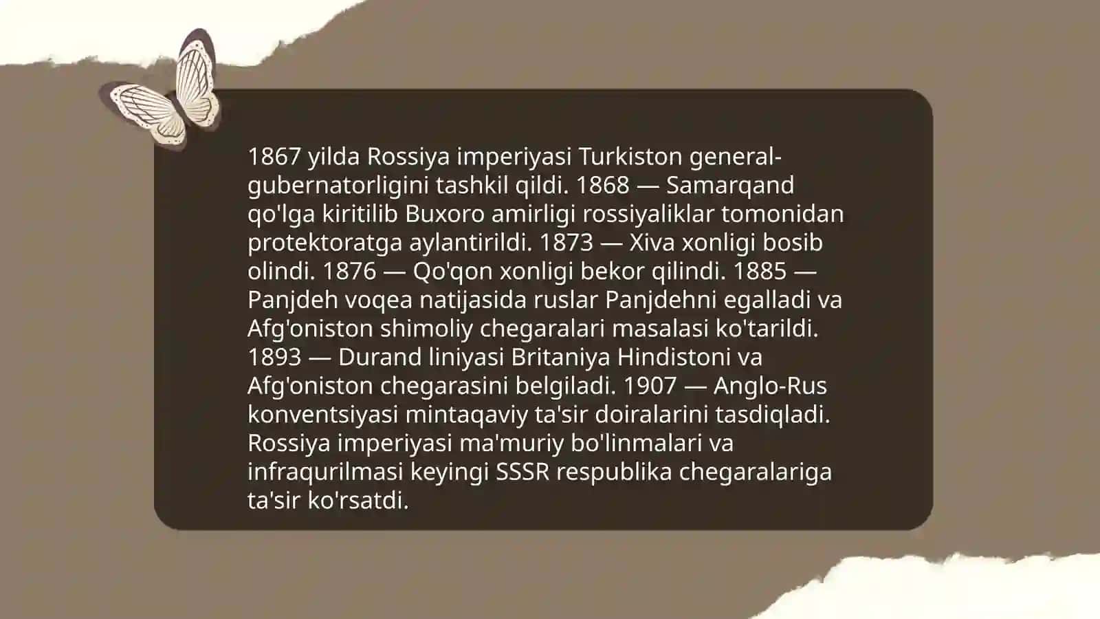 O'rta Osiyoda hududiy chegaralanish 4