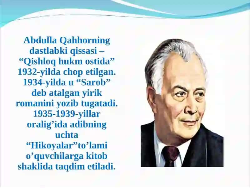 Abdulla Qahhorning notiqlik, til va nutq borasidagi fikrlari 4