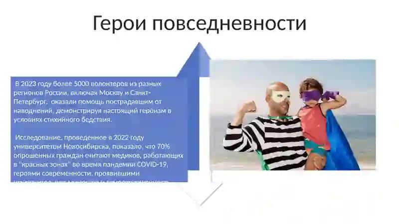 "Герои в нашей сегодняшней жизни" 4