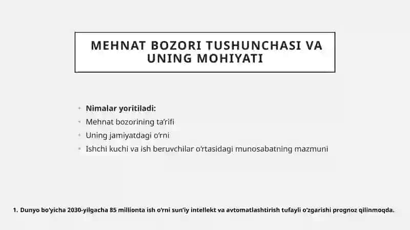 Mehnat bozorining mohiyati 4