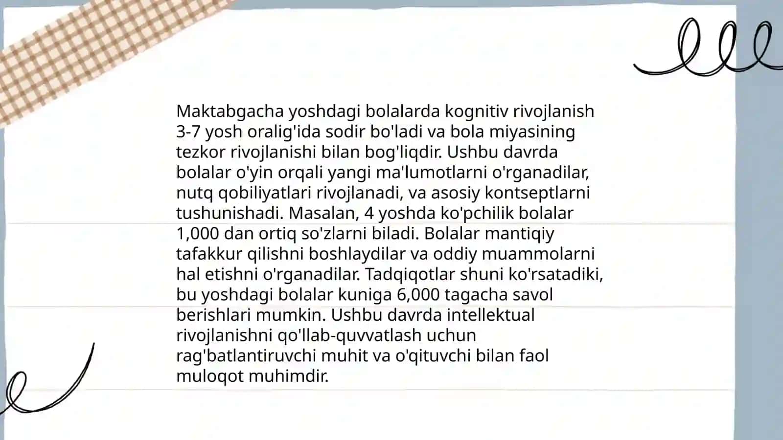 Maktabgacha yoshdagi bolalarning psixik taraqqiyoti 4