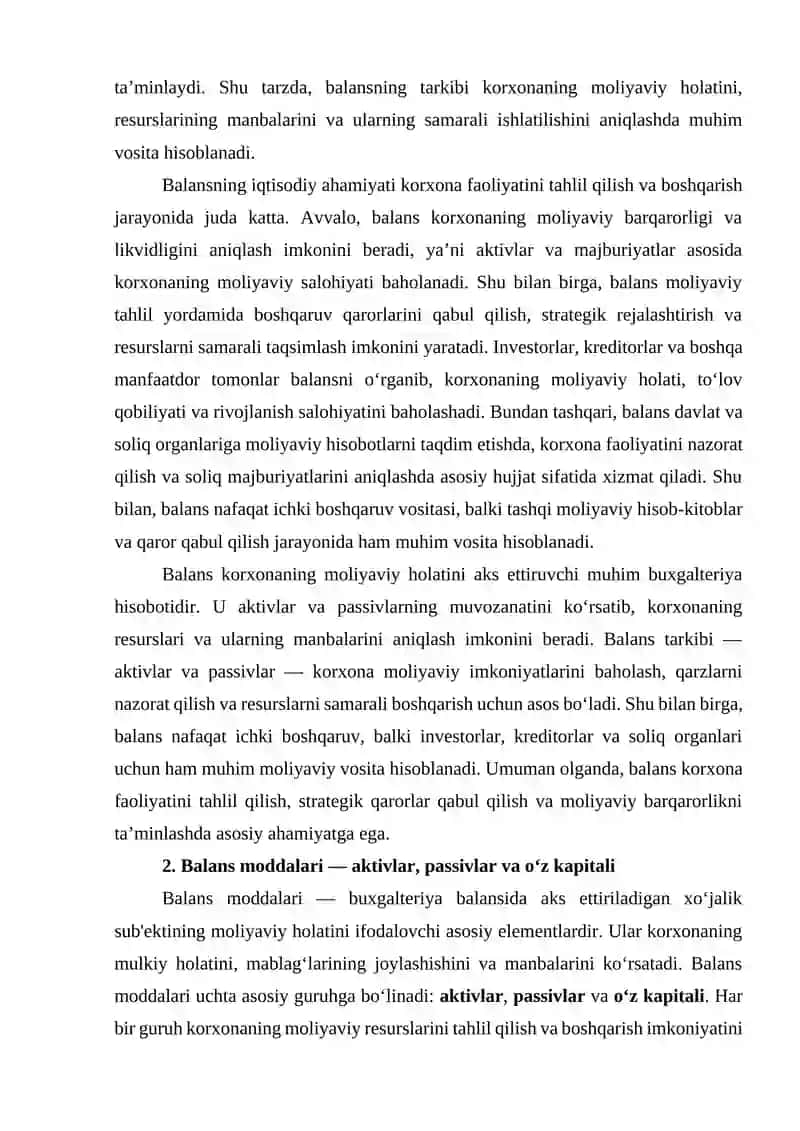 BALANS MODDALARI VA ULARNI О‘QISH TARTIBI 4