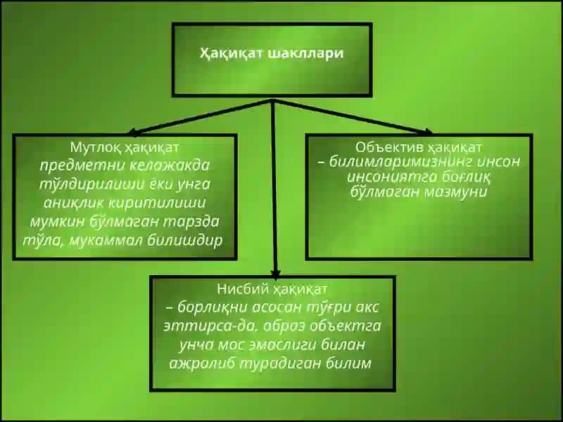 БИЛИШДА ҲАҚИҚАТМУАММОСИ 4