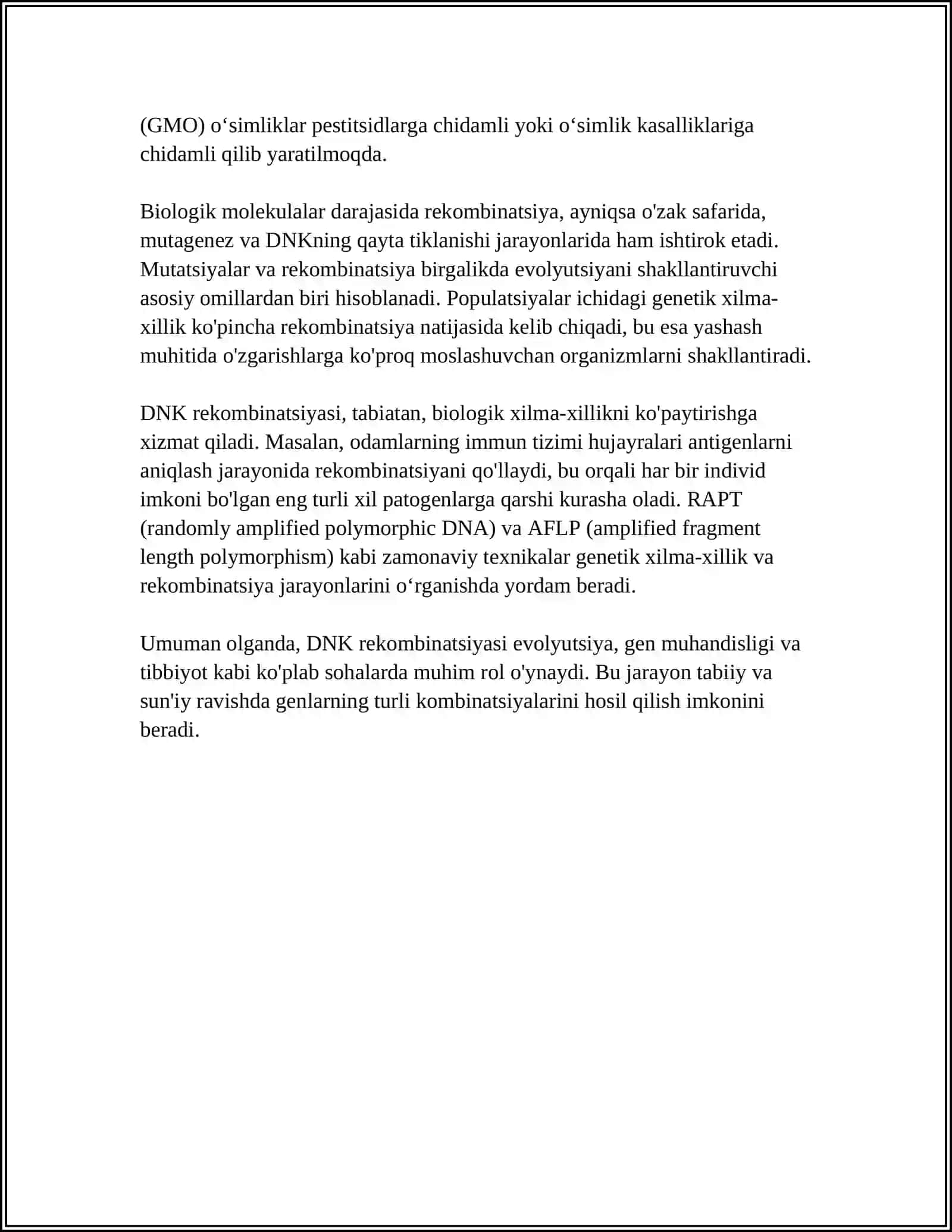GENLARNING AMPLIFIKATSIYASI VA EKSPRESSIYASI 4