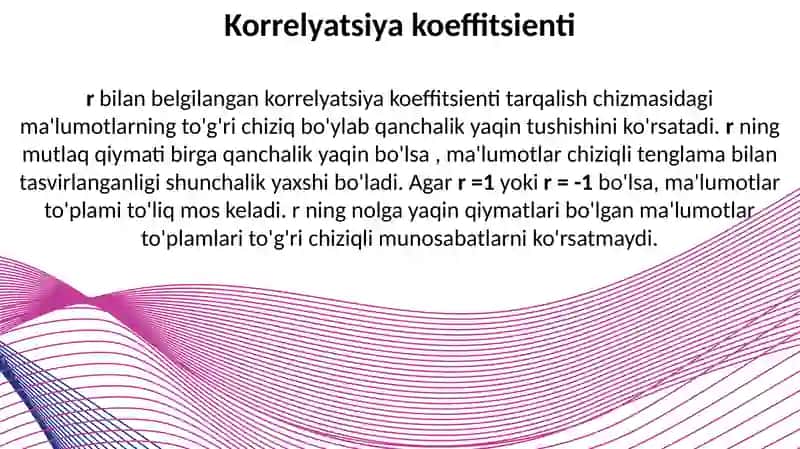 Korrelyatsiya koeffitsienti 4