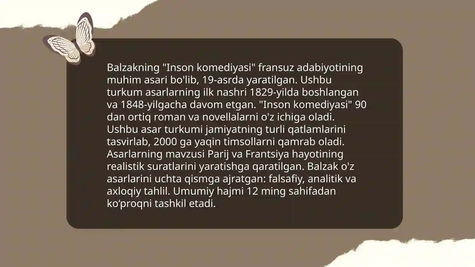 XIX - XX asr Jahon Realistik Adabiyoti 4