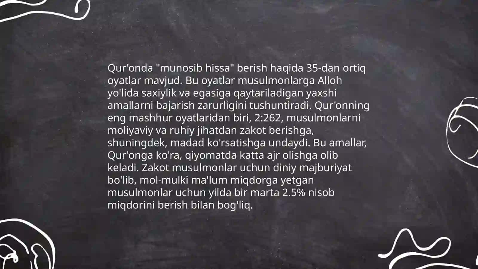 Munosib hissa 4