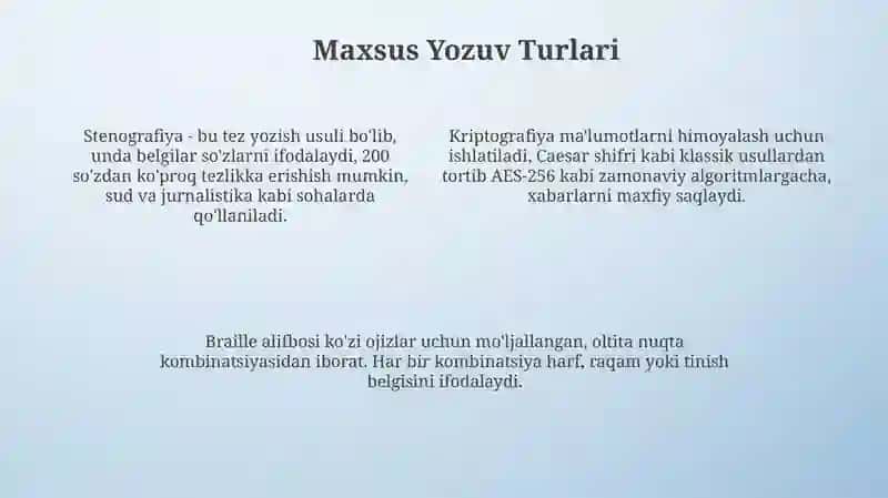 Imlo va Yozuv Asoslari 4