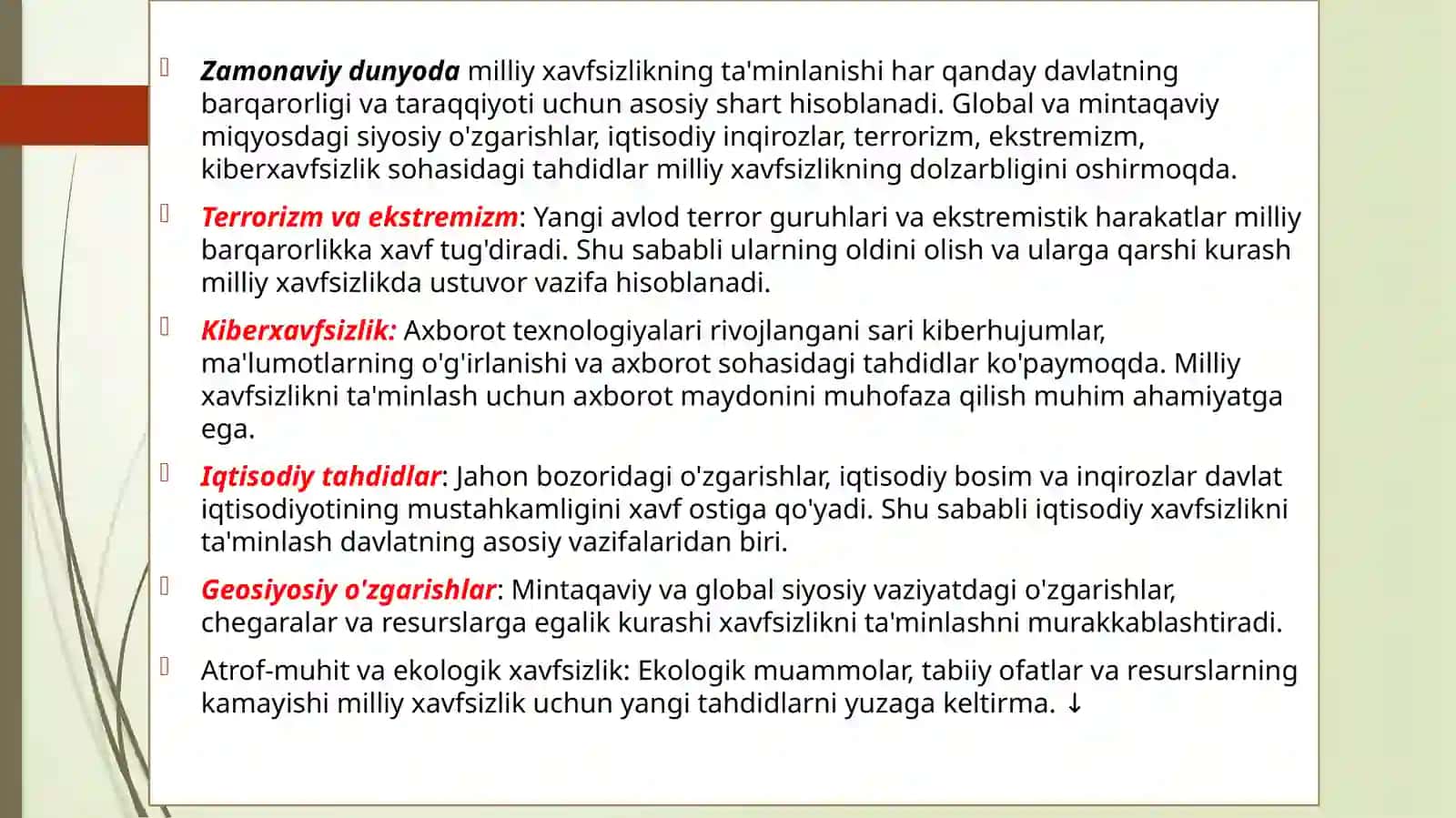 O’ZBEKISTONING ENG YANGI TARIXIfanidan 4