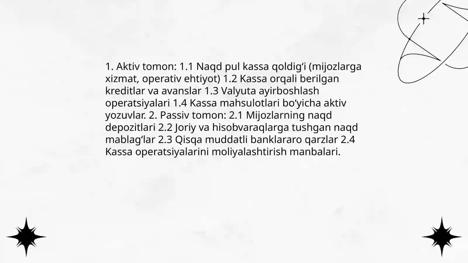 Tijorat banklarining aktiv va passiv operatsiyalari 4