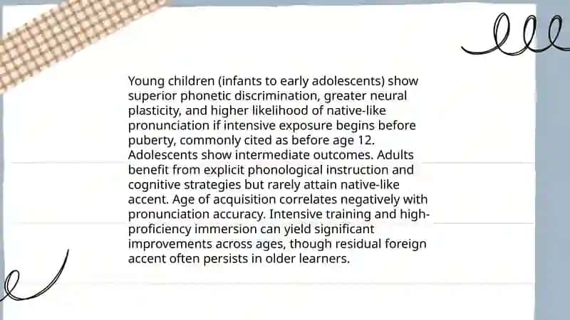 Age characteristics in learning a forein language 4