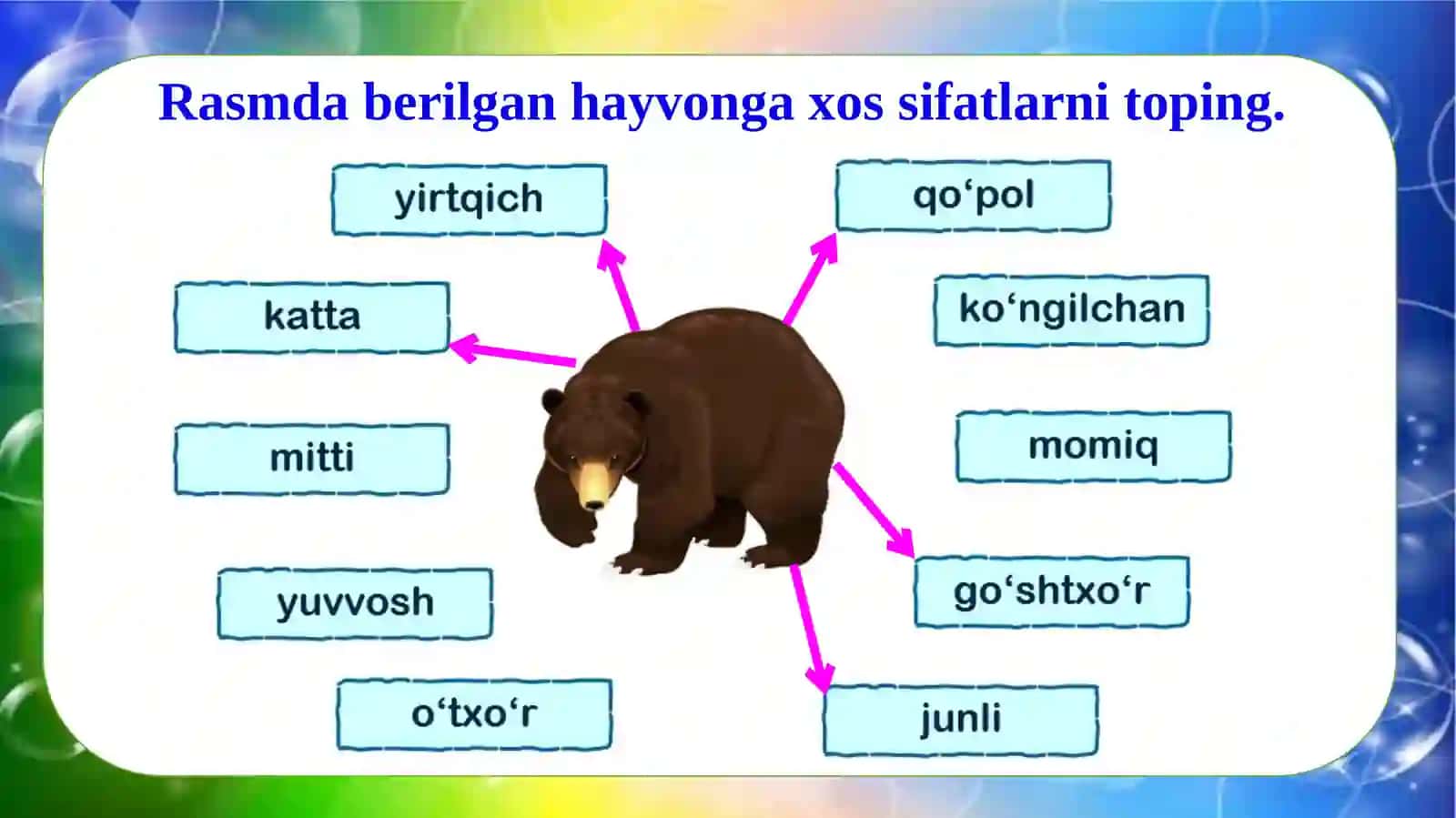 Sifatyasovchi qo‘shimchalar 4