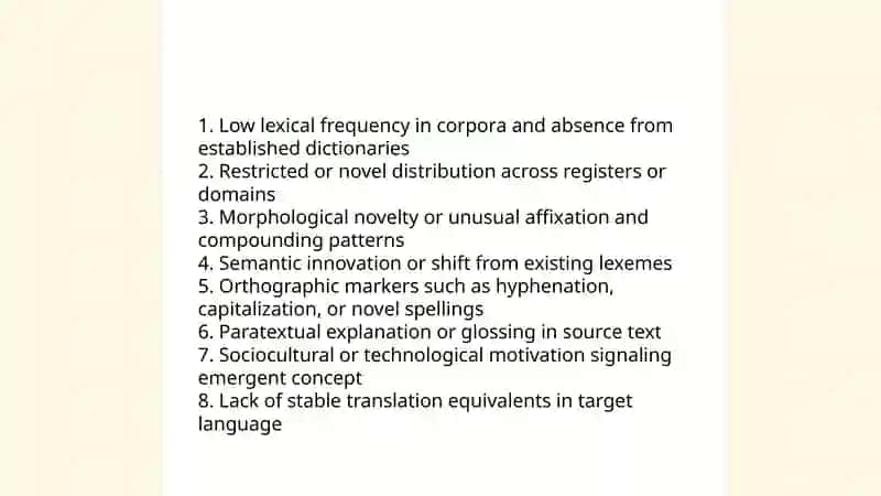 Translation of Neologisms 4