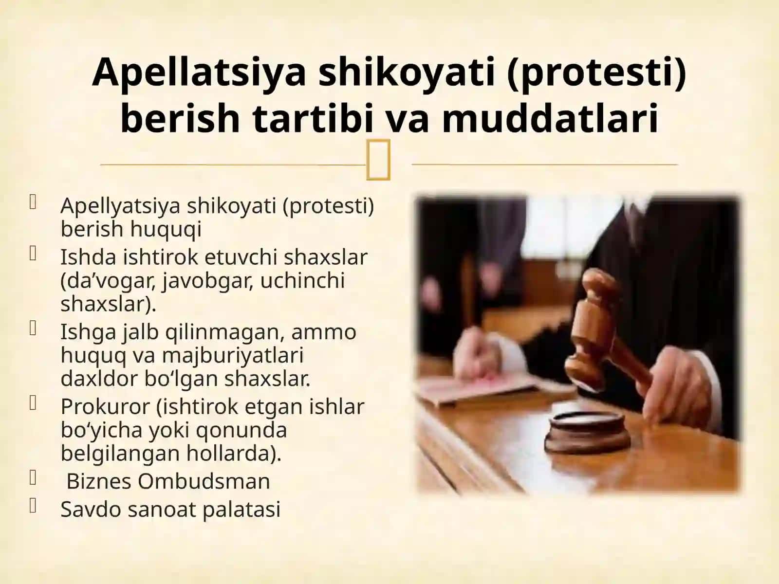 Apellatsiya instansiyasida ish yuritish 4