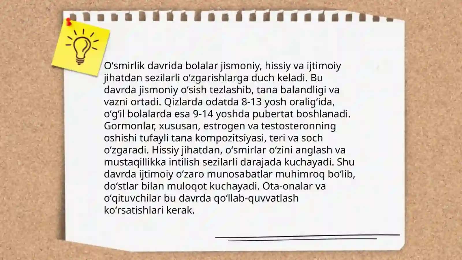Sholining rivojlanish davrlarini o'tish sharoitlari 4