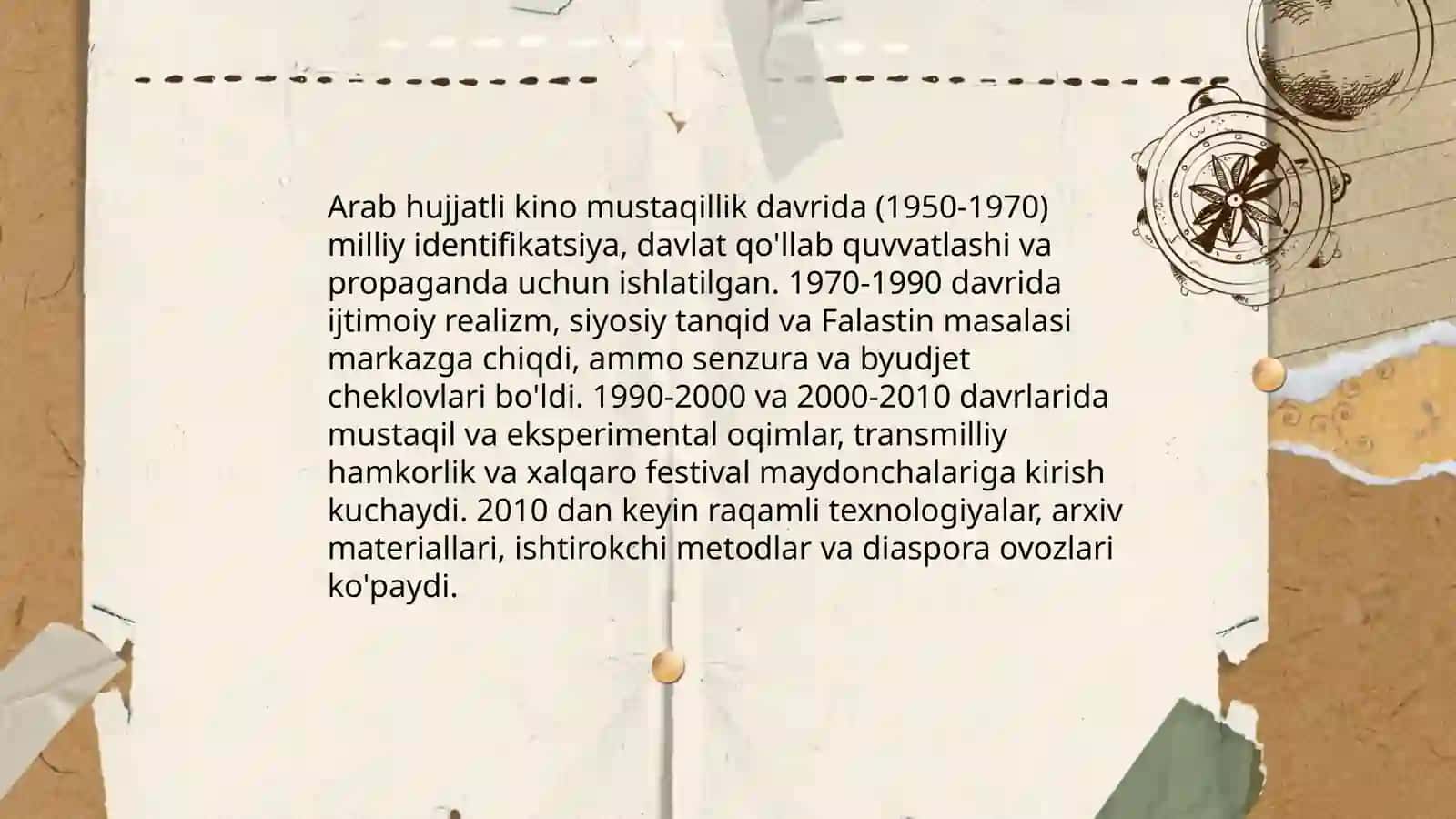 Yevropa, arab va sharq hujjatchiligi 4