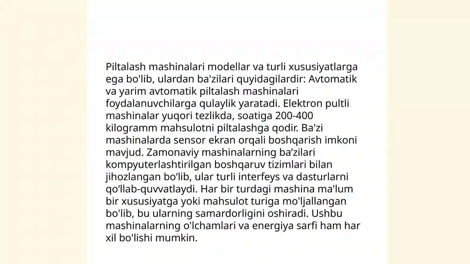 Piltalash mashinalari 4
