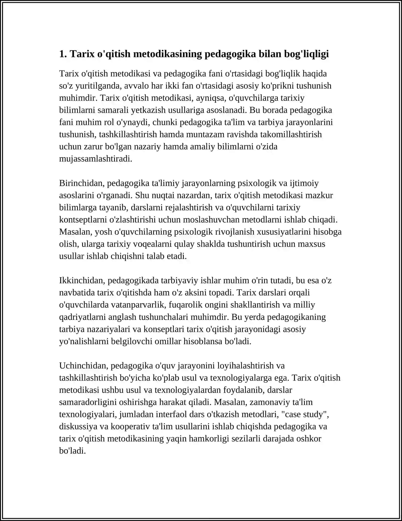 TARIX O'QITISH METODIKASI 4