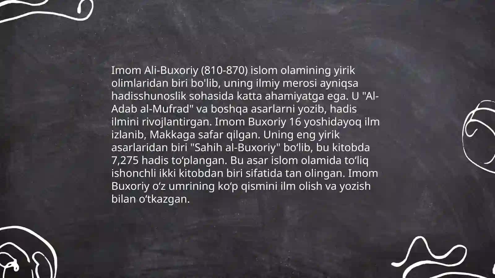 Imom Ali-Buxoriyning pedagogik g'oyalari 4