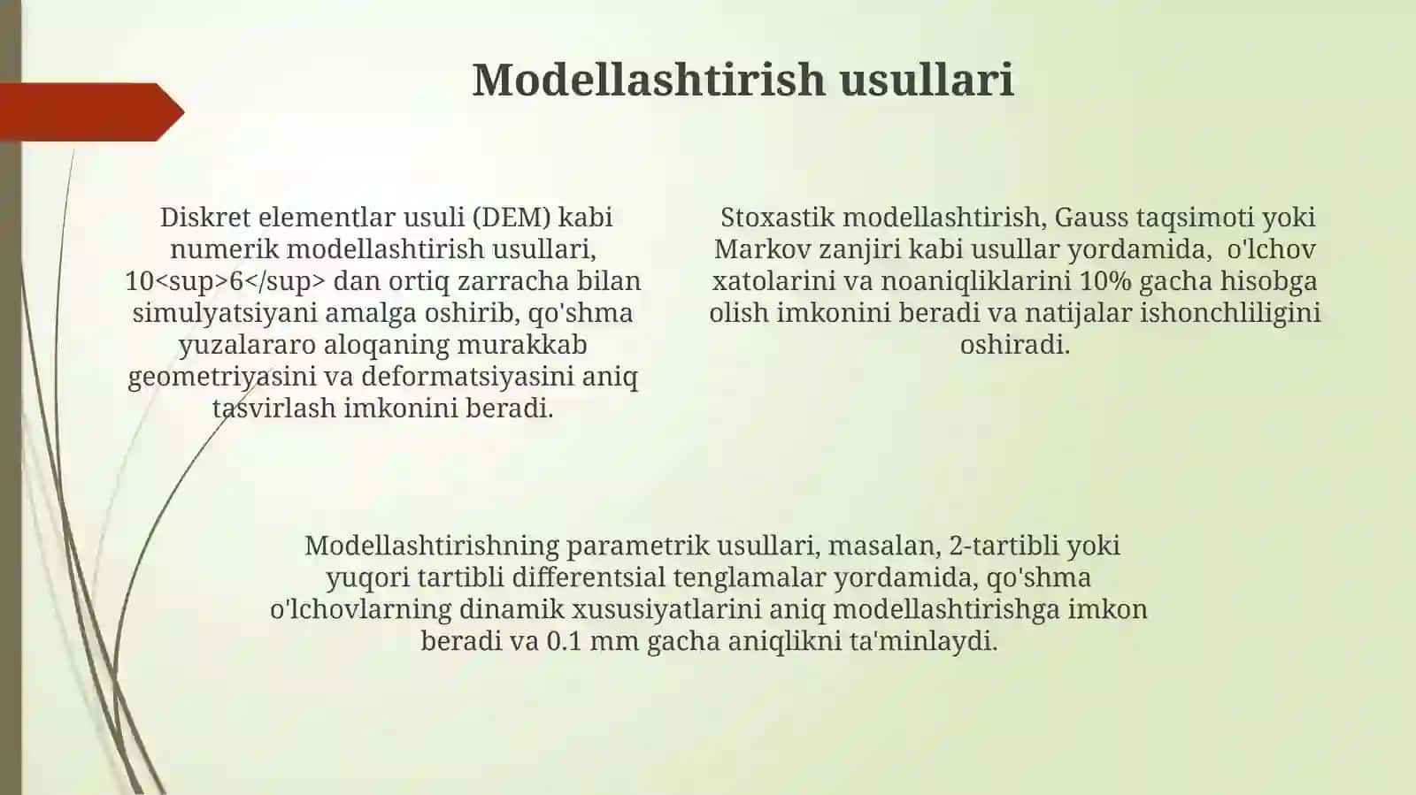 Olchashlarning matematik modeli 4