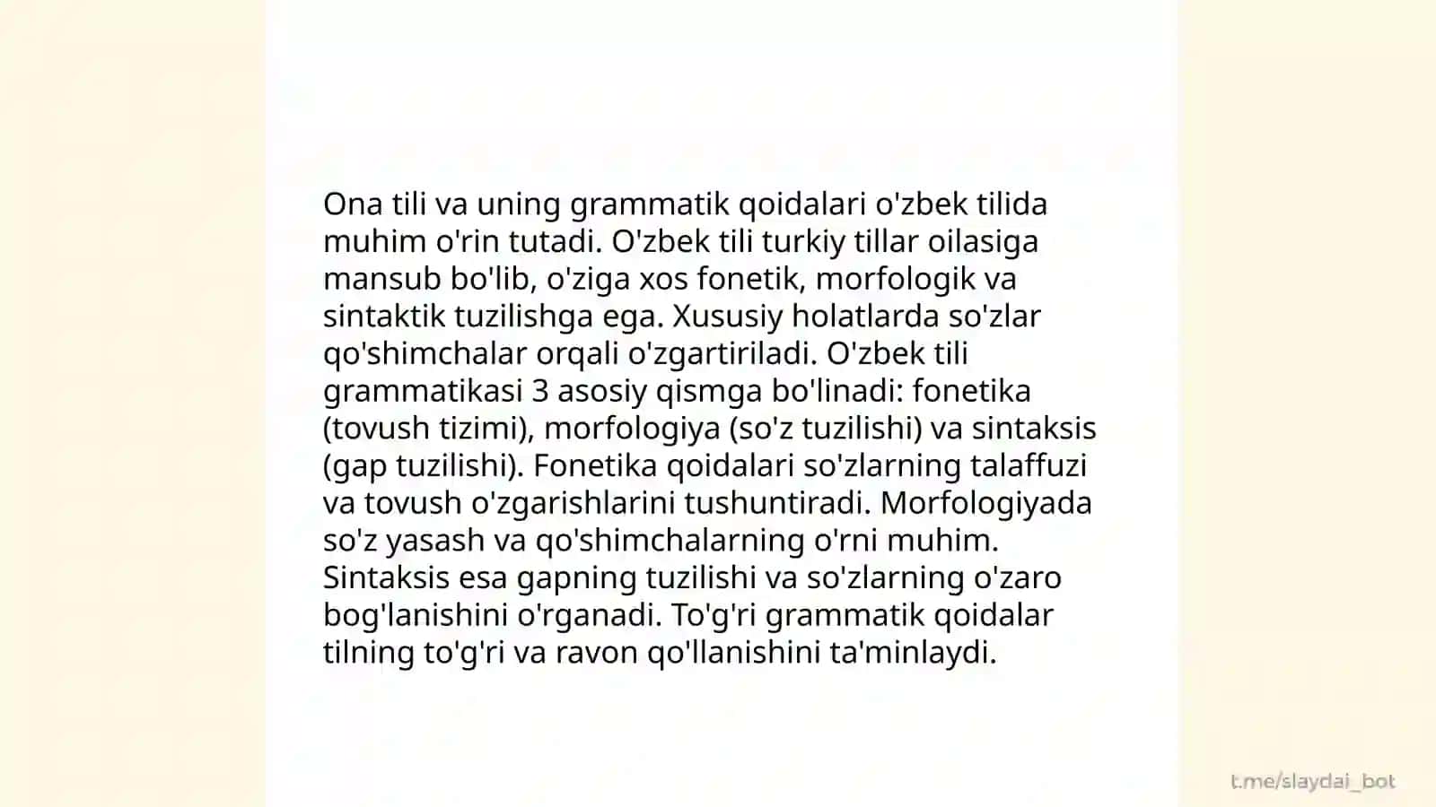 Bir soatli ociq dars ishlanmasi 4