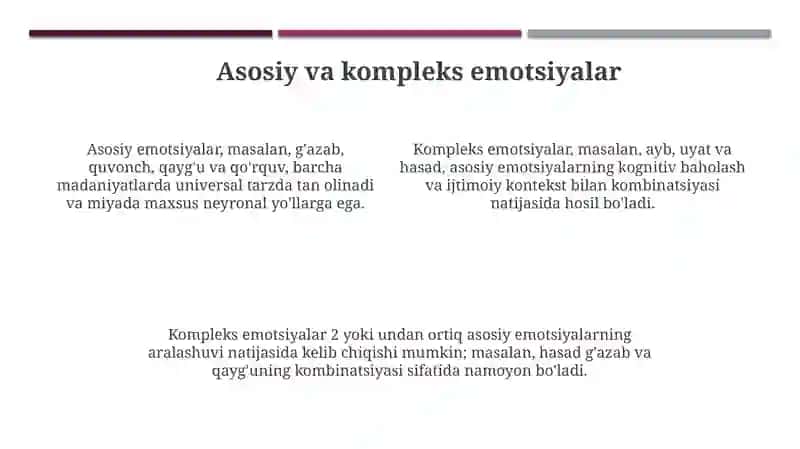 Xissiyot va iroda jarayonlari 4