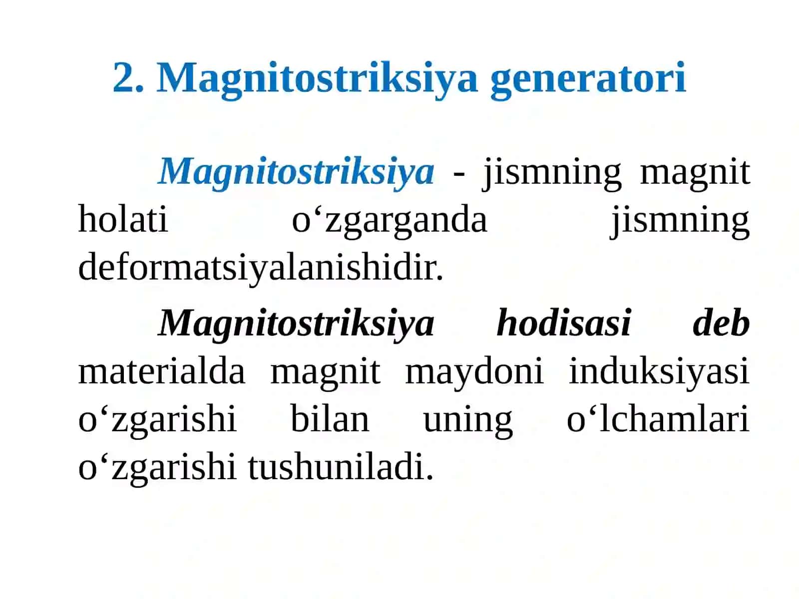 ULTRATOVUSH GENERATORLARI 4