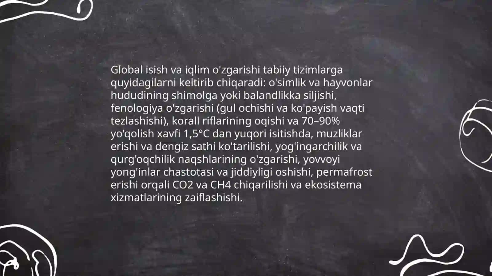 Insoniyatning tabiatga tasiri 4
