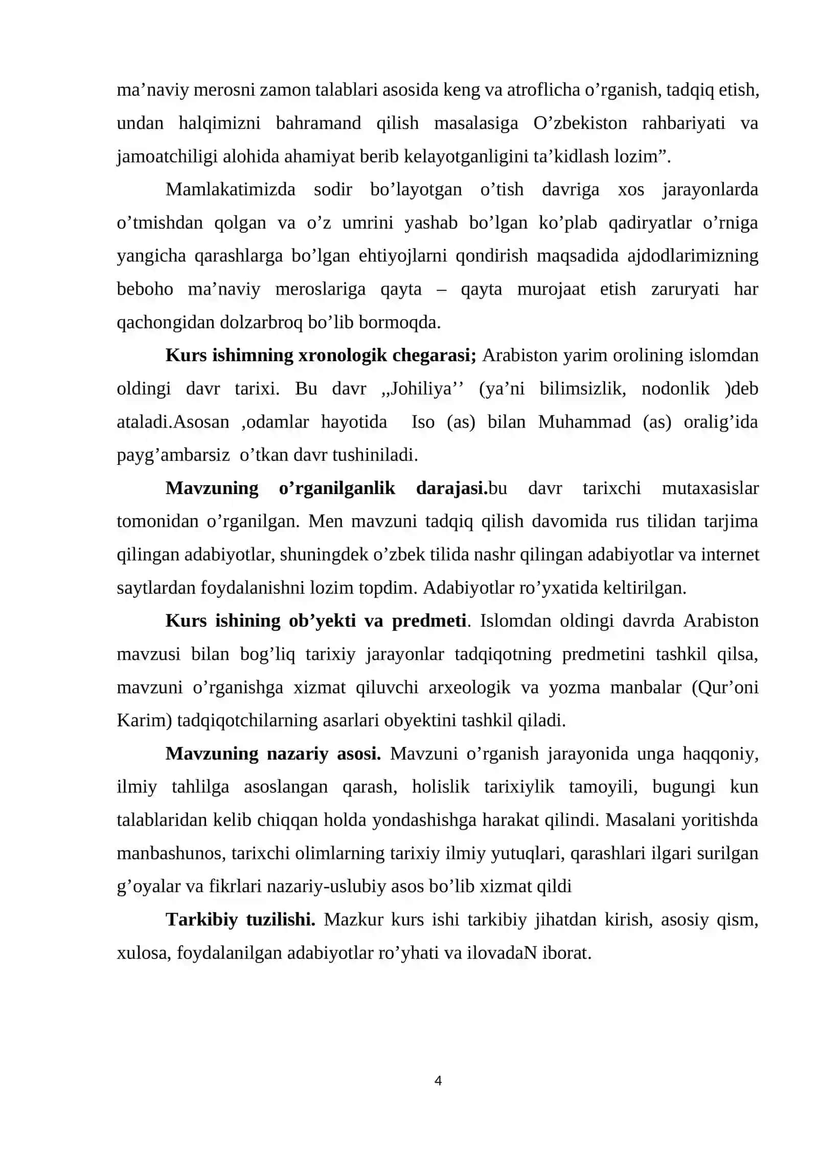 Arabiston yarim orolining Islomdan oldingi davr tarixi 4
