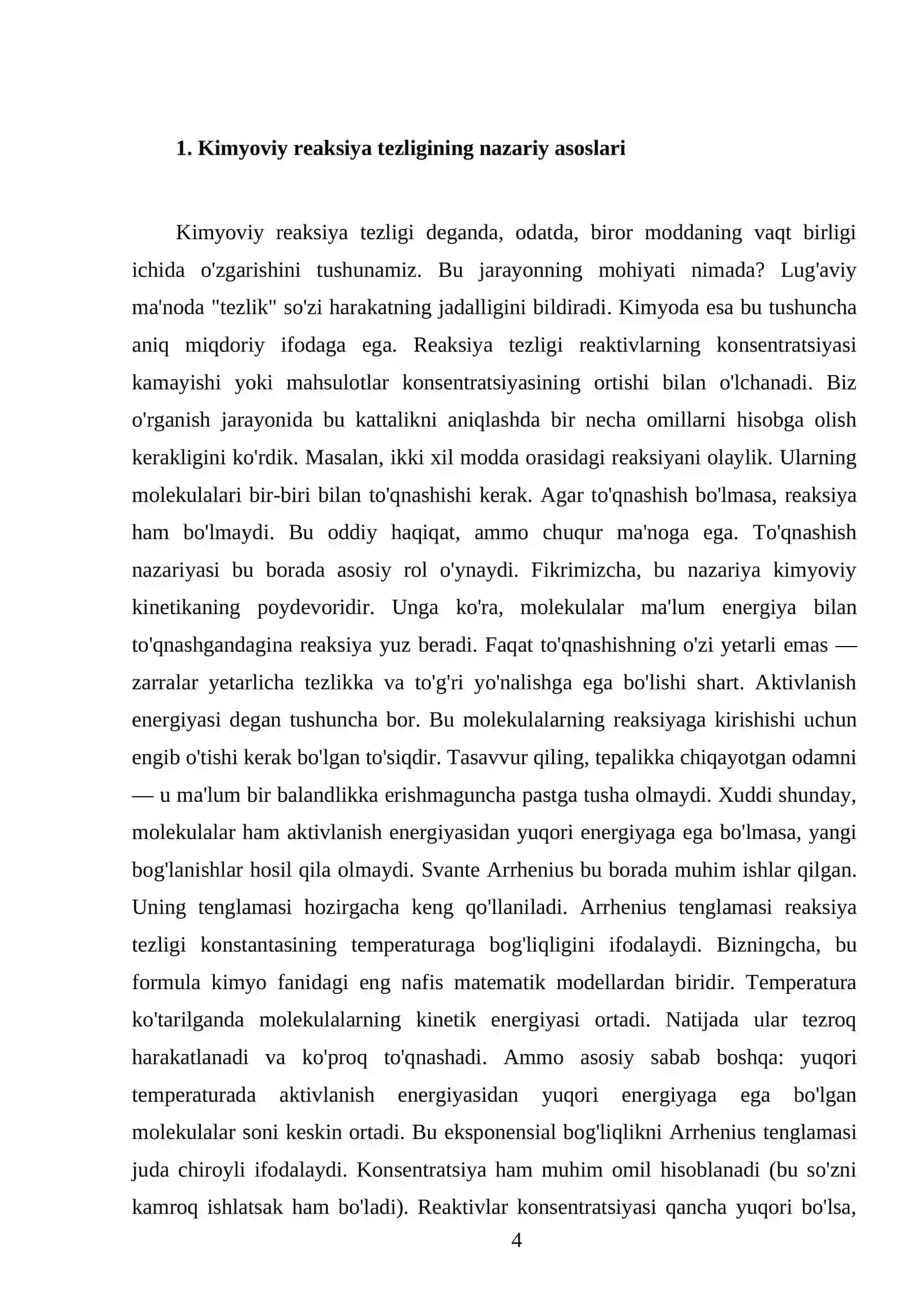 Kimyoviy reaksiya tezligi 4