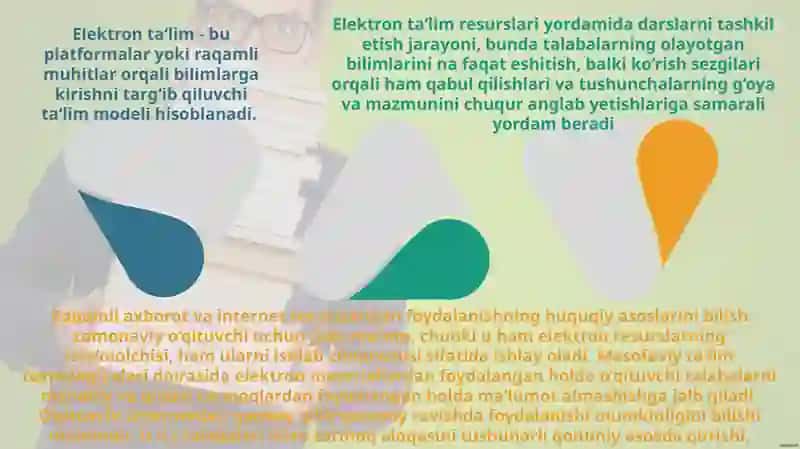 Elektronta'lim tizimlari masofaviy ta'lim 4