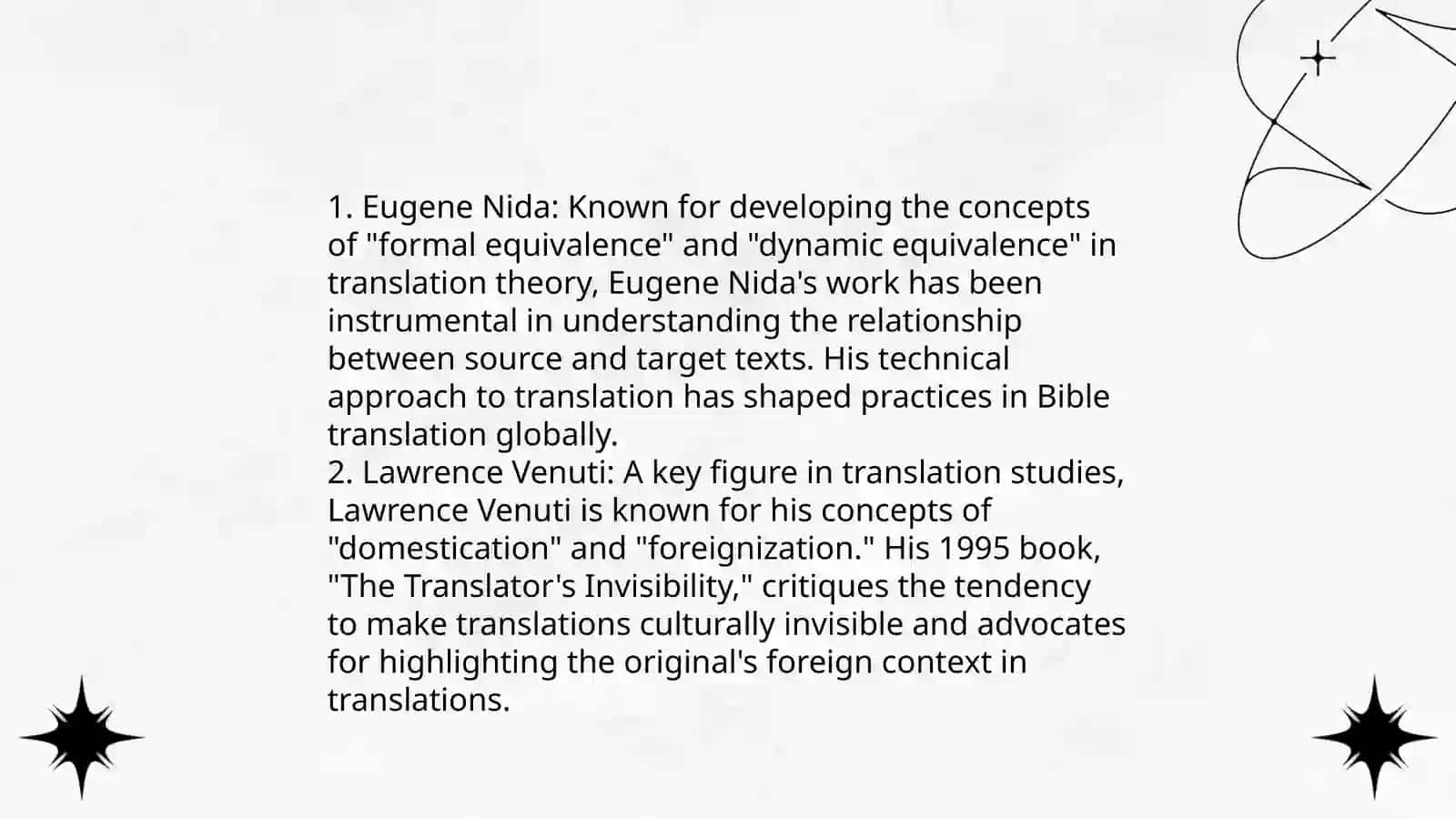 The subject of translation theory and its tasks 4