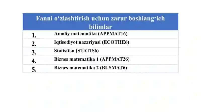 Ekonometrikaga kirish 4