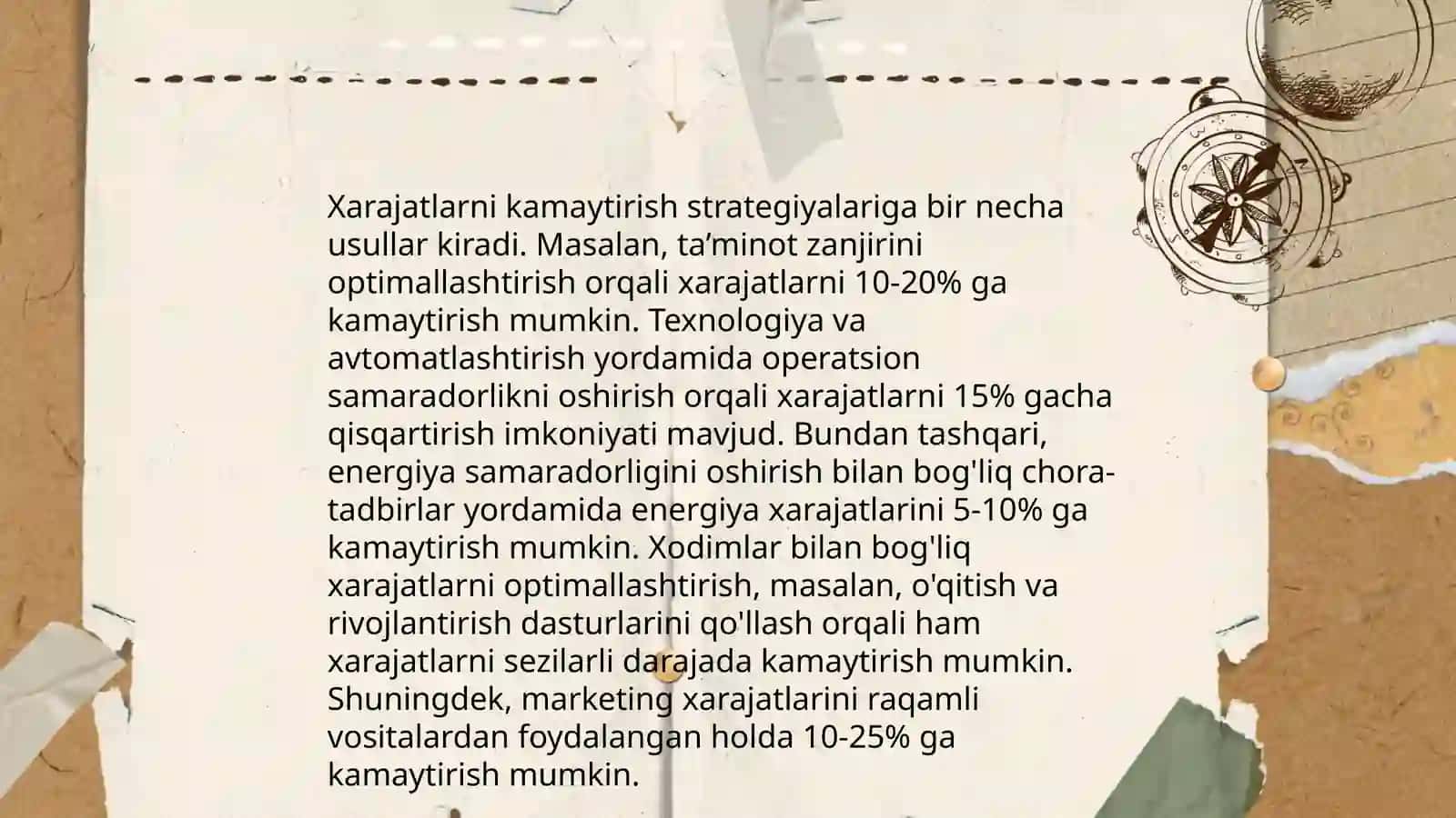 Foydani maksimal darajada oshirish usullari 4