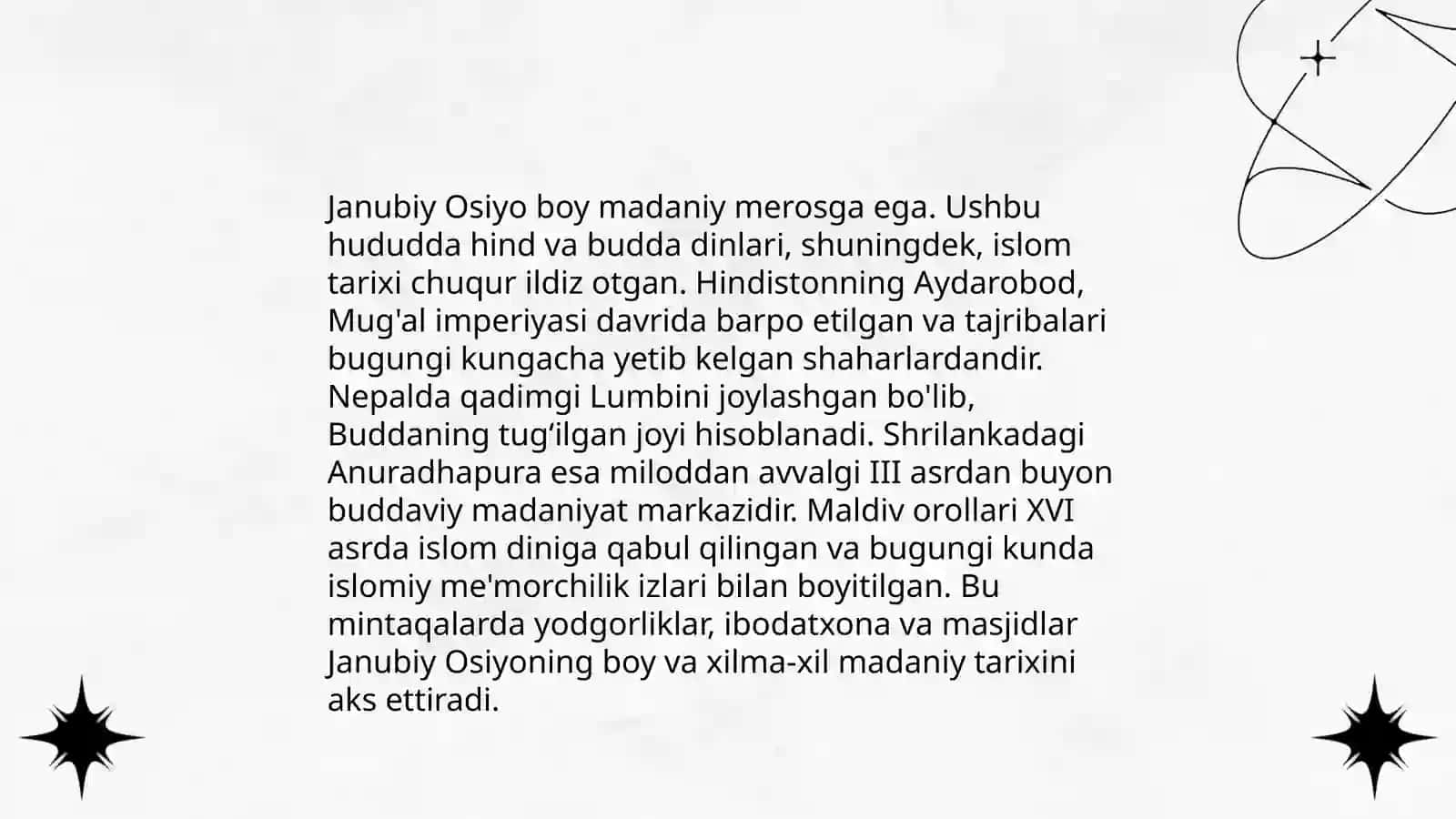Janubiy Osiyo xalqlari 4