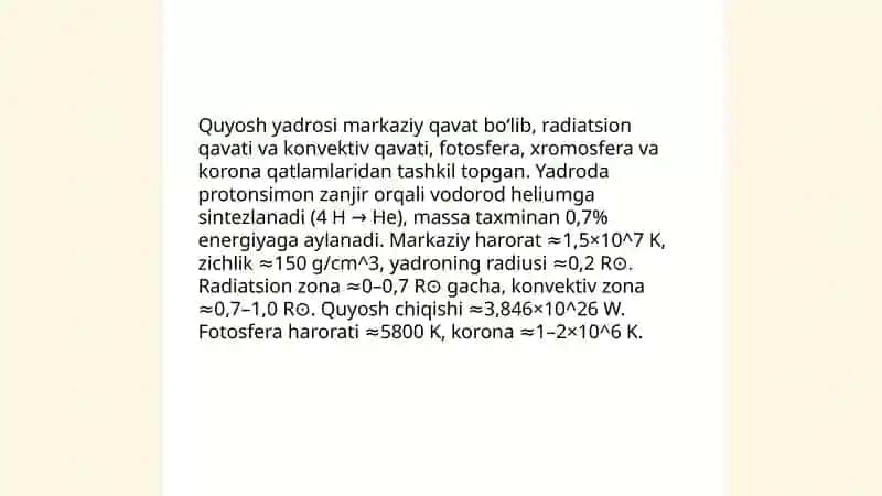 Quyosh Sistemasi 4
