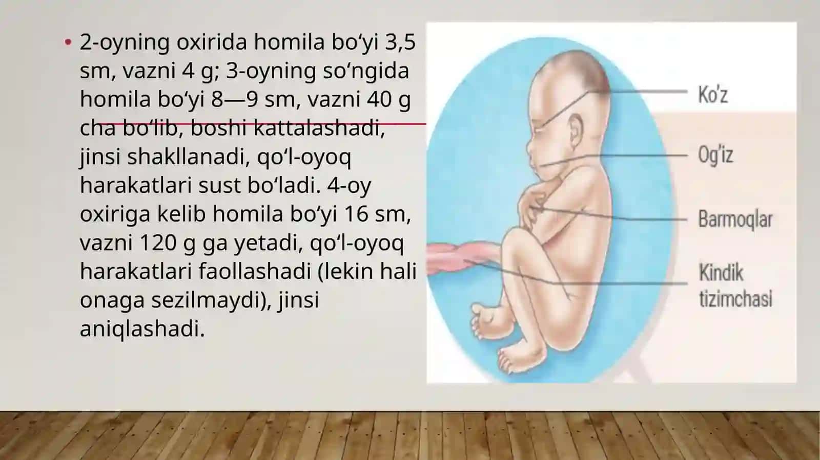Ona qornida rivojlanish patologiyasi 4