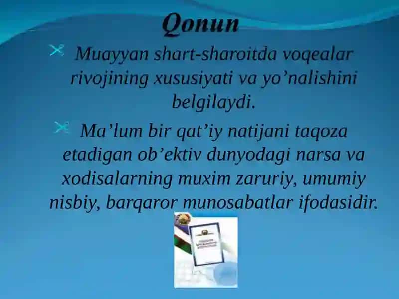 Falsafa va qonun 4