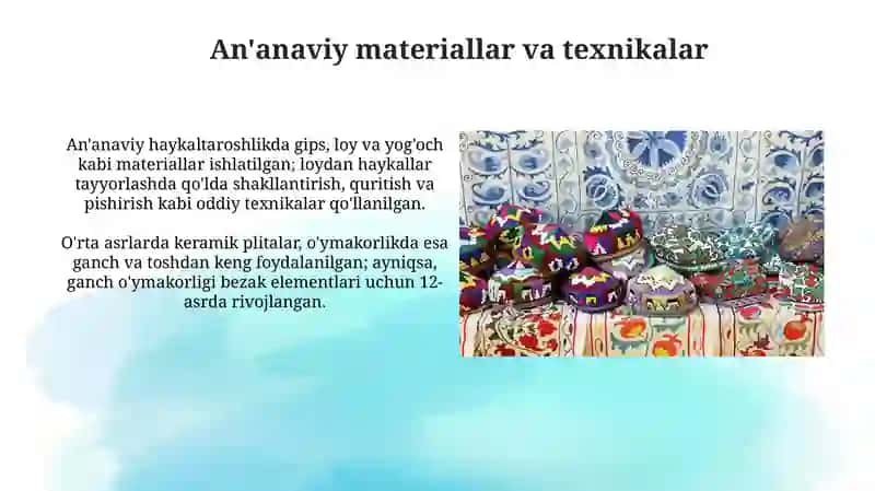 Oʻzbekistonda haykaltaroshlik san'ati 4