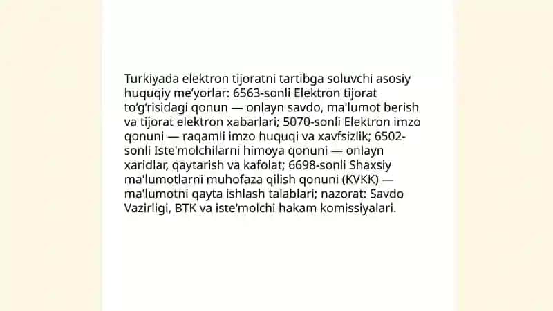 Turkiya Davlati Elektron Tijoratining Modellari Tahlili 4