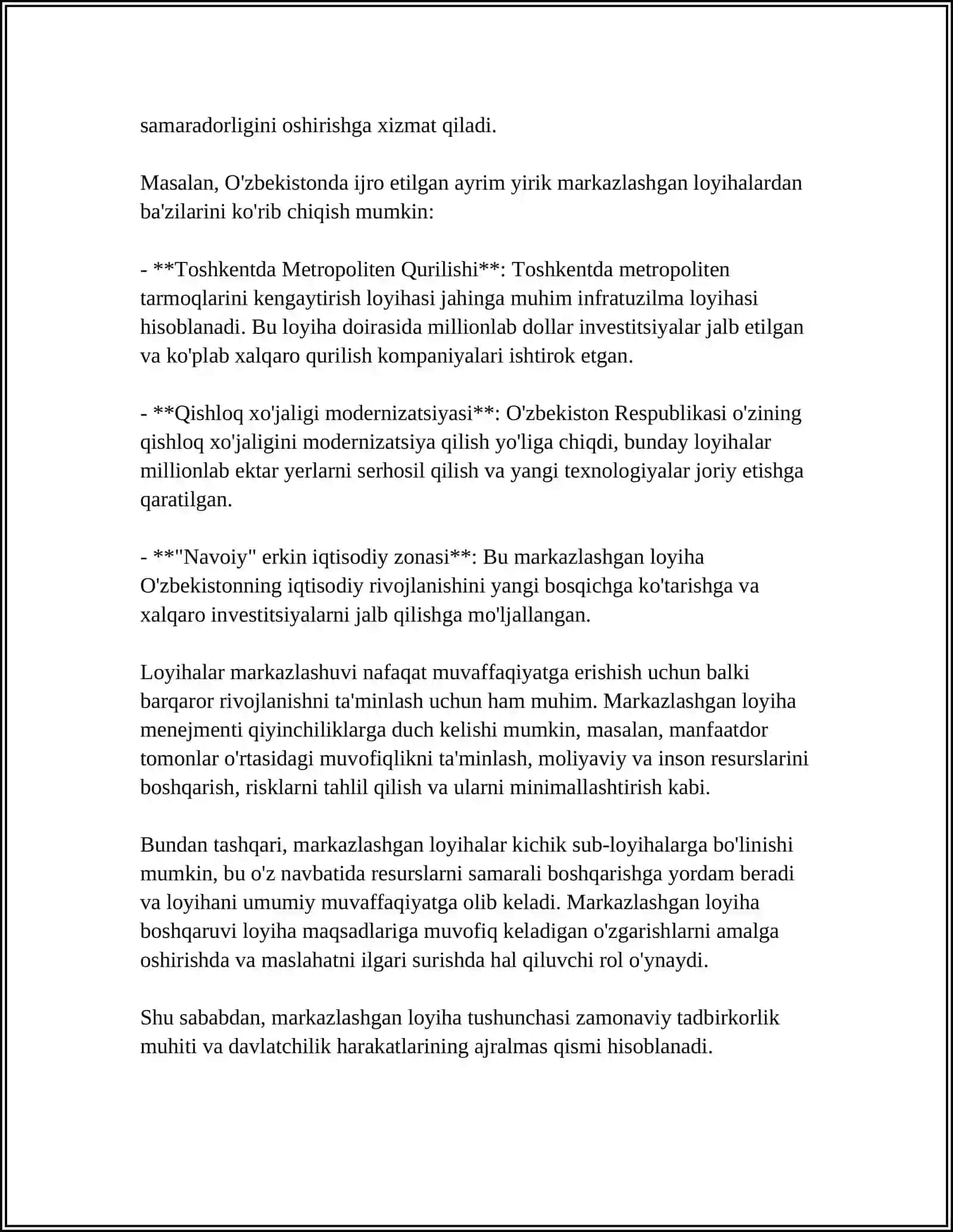 JAMOAT BINOLARINI LOYIHALASHNING MARKAZLASHGAN SXEMASI 4